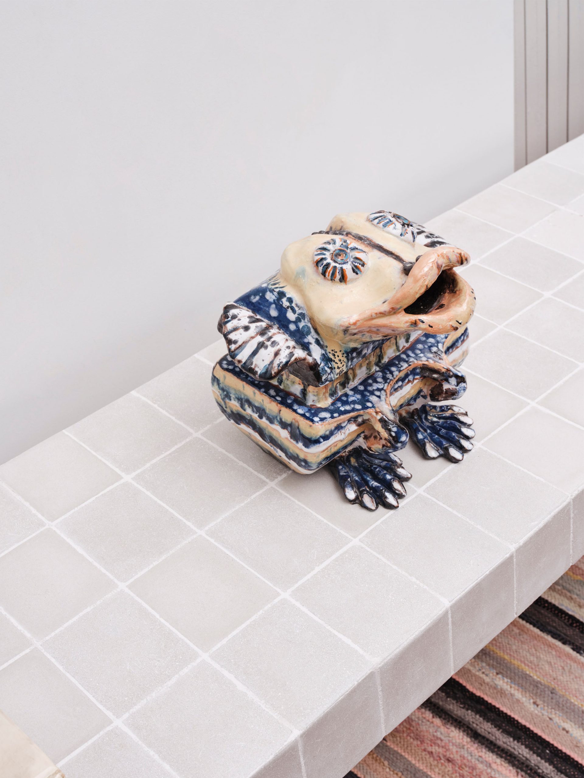 Cement Tile Bench
